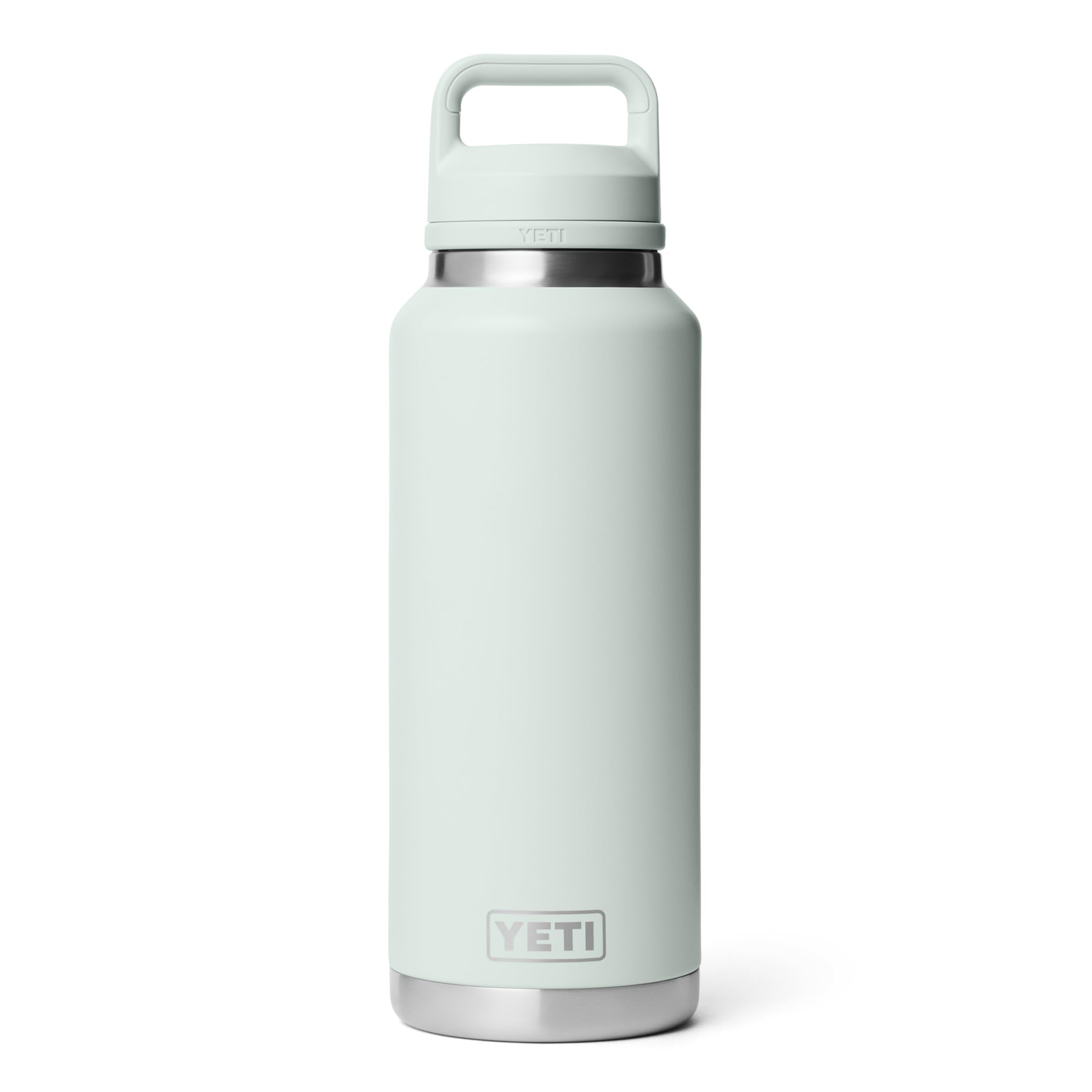 YETI Rambler 46 oz Bottle, Leakproof, Vacuum Insulated, Stainless Steel with Chug Cap, Black