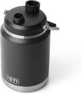 YETI Rambler Half Gallon Jug 2.0, Vacuum Insulated, Leakproof, Stainless Steel with MagCap, Black