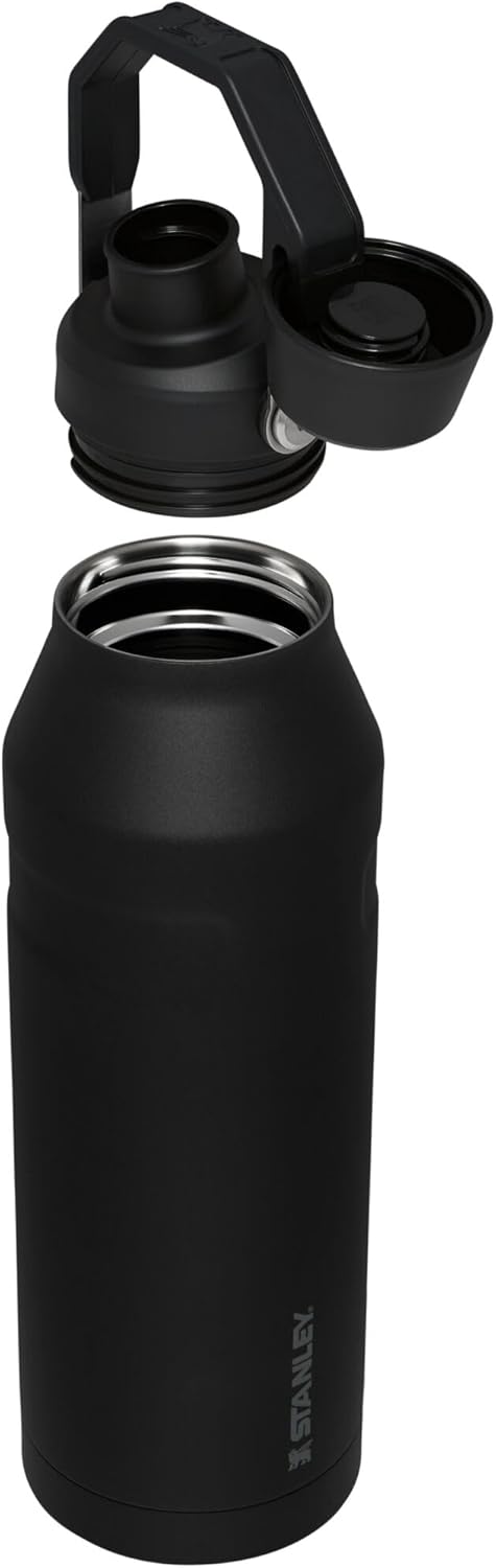 Stanley IceFlow Fast Flow Water Bottle | Angled Spout Lid | Lightweight & Leakproof for Travel & Sports | Insulated Stainless Steel | BPA-Free