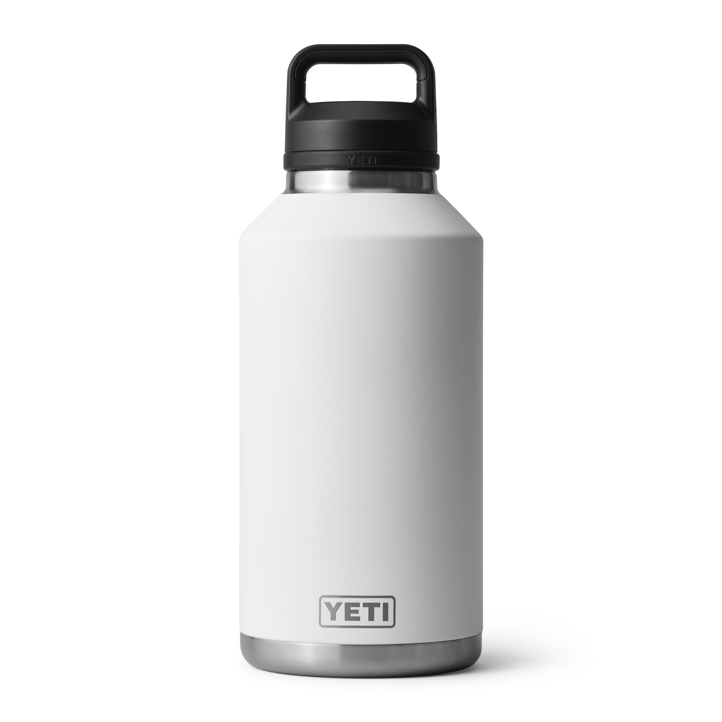 YETI Rambler 64 oz Bottle, Vacuum Insulated, Leakproof, Stainless Steel with Chug Cap, Black