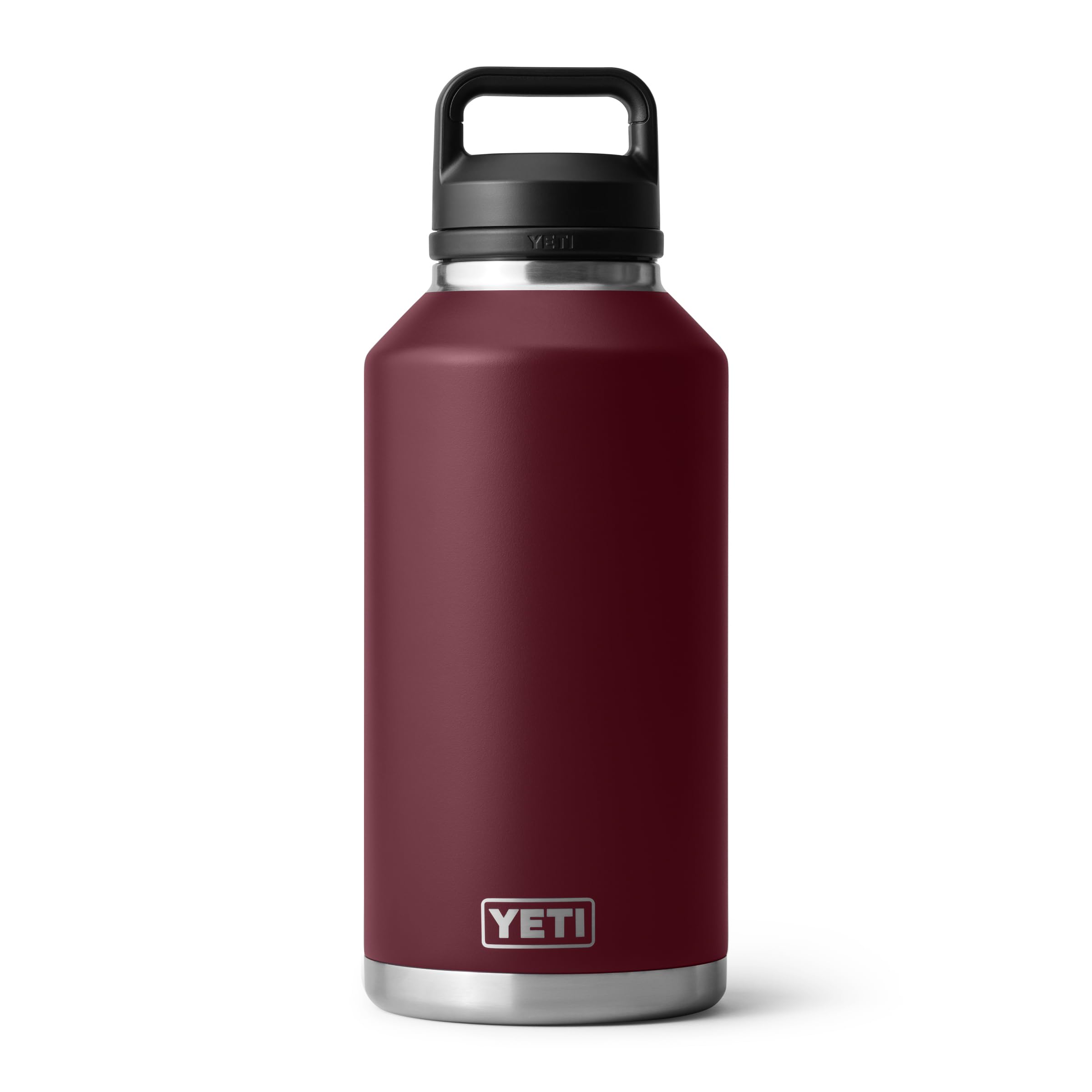 YETI Rambler 64 oz Bottle, Vacuum Insulated, Leakproof, Stainless Steel with Chug Cap, Black