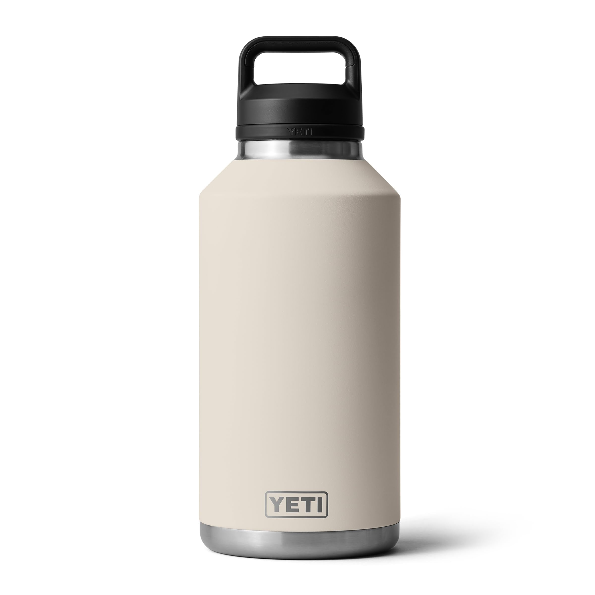 YETI Rambler 64 oz Bottle, Vacuum Insulated, Leakproof, Stainless Steel with Chug Cap, Black