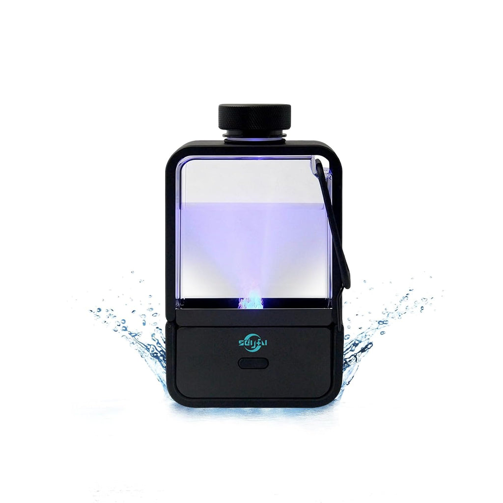 KOOMTOOM 2026 Upgraded Hydrogen Water Bottle,350ML Hydrogen Water Generator 1800PPB,SPE/PEM Technology,Portable Hydration for Sports/Home/Office/Travel/Fitness