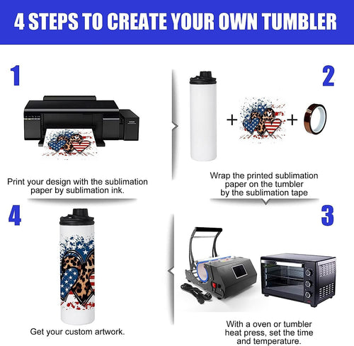 30 Pack Sublimation Water Bottle Blanks 20 oz Sublimation Sports Water Bottle with Handle Stainless Steel Sublimation Tumbler Blanks with Lids and Straws, Individually Box, White, DIY Gift